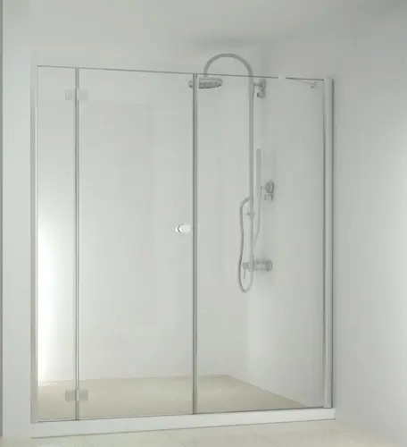 SMARTFLEX Drzwi prysznicowe do wnęki skrzydłowe, lewe 180x195 cm D1280LD11100 Sanotechnik