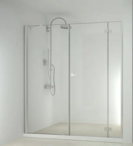 SMARTFLEX Drzwi prysznicowe do wnęki skrzydłowe, prawe 210x195 cm D12111RD11100 Sanotechnik