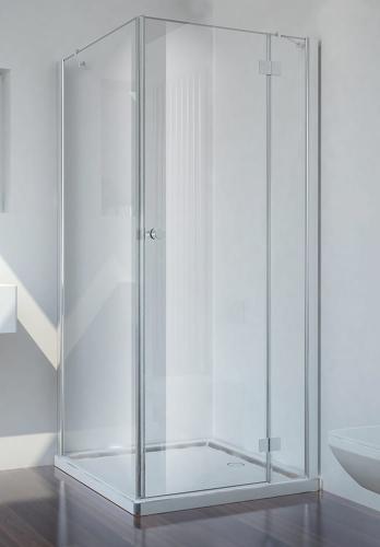 SMARTFLEX Kabina prysznicowa narożna prostokątna, prawa 110x100x195 cm D12111RD11100KN Sanotechnik