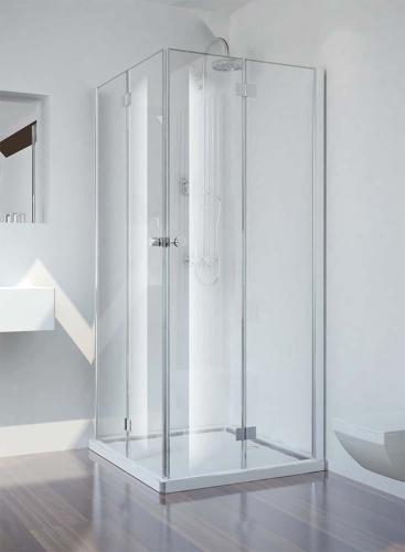 SMARTFLEX Kabina prysznicowa narożna prostokątna 90x100x195 cm D1290FLD12101FRKNFF Sanotechnik