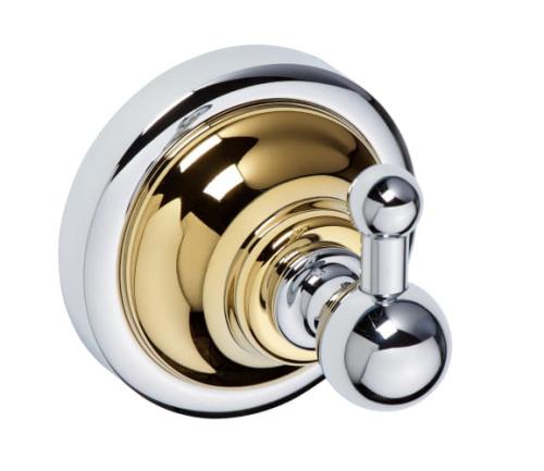 Wieszaczek chrom - złoto RETRO 144206018 Bemeta