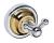 Wieszaczek chrom - złoto RETRO 144206038 Bemeta