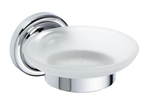 Mydelniczka szklana chrom połysk RETRO 144308022 Bemeta