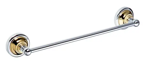 Wieszak na ręcznik 30 cm chrom - złoto RETRO 144204018 Bemeta