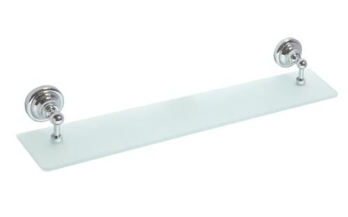 Półka szklana 60 cm chrom połysk RETRO 144302242 Bemeta