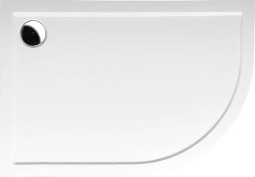 Brodzik prysznicowy półokrągły kompozytowy 100 x 80 cm lewy RENA L 75511 Polysan