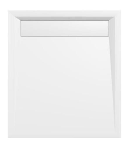 Brodzik prysznicowy prostokątny kompozytowy 90 x 80 cm z odpływem liniowym VARESA 71606 Polysan