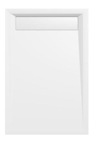 Brodzik prysznicowy prostokątny kompozytowy 120 x 80 cm z odpływem liniowym VARESA 71604 Polysan