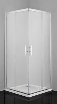 PRO-LINE Kabina prysznicowa narożna prostokątna 80x90x200 cm szkło czyste B80CB90C Sanotechnik