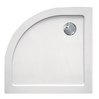 Brodzik prysznicowy półokrągły starylowy R55 90 x 90 cm SMC SC9090R Sanotechnik