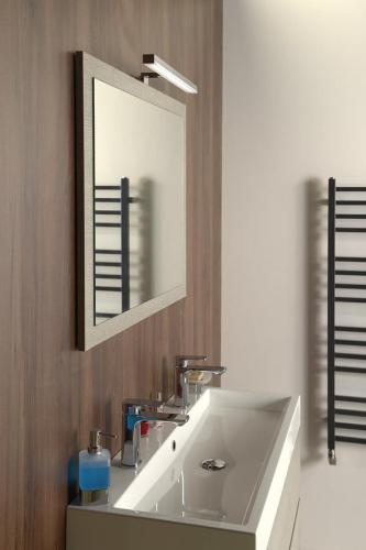 Umywalka kompozytowa podwójna 100 x 42 cm biały ORINOKO OR101 Sapho