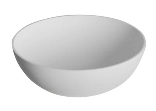 Umywalka nablatowa 39 x 14,5 cm biały mat THIN WN185 Sapho