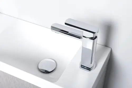 Bateria umywalkowa stojąca chrom połysk MIXONA MG001 Sapho