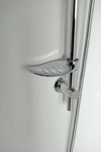 Zestaw natryskowy do baterii natryskowej SUNRA 11444 Aqualine aranżacja