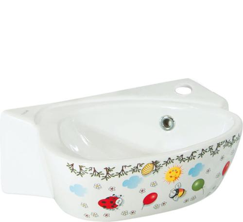 Umywalka ceramiczna dla dzieci 39 x 29 cm KID CK035-FF (CK035.000F0) Creavit