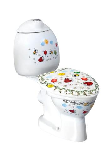 Kompakt WC KID kombi poziomy odpływ CK311.400.0F Creavit