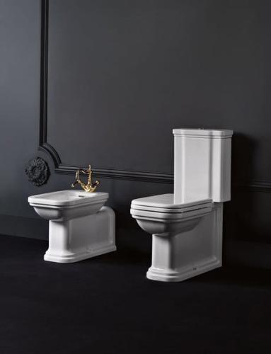 Zbiornik wody ceramiczny do miski WC WALDORF 418101 Kerasan  wizualizacja