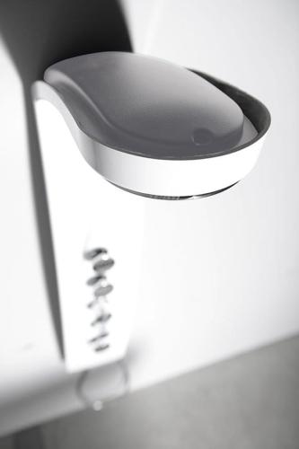 Panel prysznicowy z termostatem 130x21 cm montaż narożny MOLA 80372 Polysan z góry