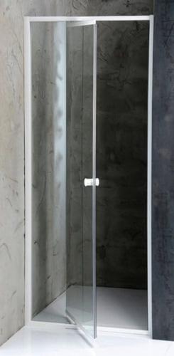 Drzwi prysznicowe do wnęki, wahadłowe 74-82 x 185 cm AMICO G70 Aqualine