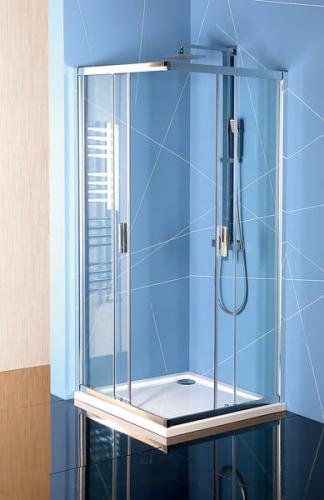 EASY LINE kabina prysznicowa narożna kwadratowa 80 x 80 x 190 cm EL5215 Polysan