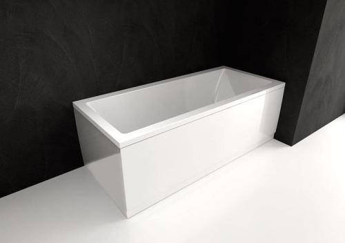 PLAIN NIKA Obudowa narożna do wanny prawa 180x80 cm 72804/72696 Polysan wizualizacja