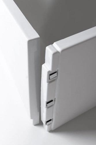 PLAIN NIKA Obudowa narożna do wanny prawa 180x100 cm 72804/72723 Polysan składanie