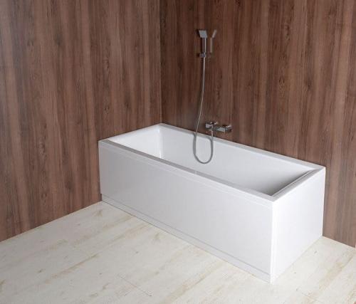 PLAIN NIKA Obudowa narożna do wanny, lewa 150x75 cm 72597/72687 Polysan wygląd