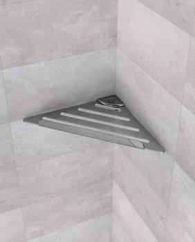 Półka narożna pod prysznic SMART PT004 Sapho  na ścianie