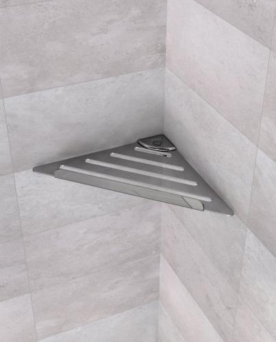 Półka narożna pod prysznic SMART PT004 Sapho  na ścianie