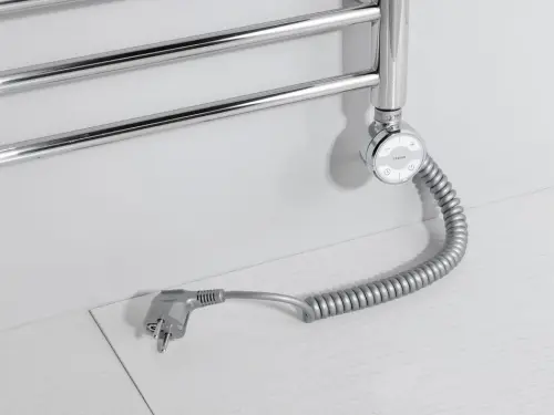 Grzałka elektryczna z termostatem chrom MOA 200 W MOA-C-200 Sapho z kablem