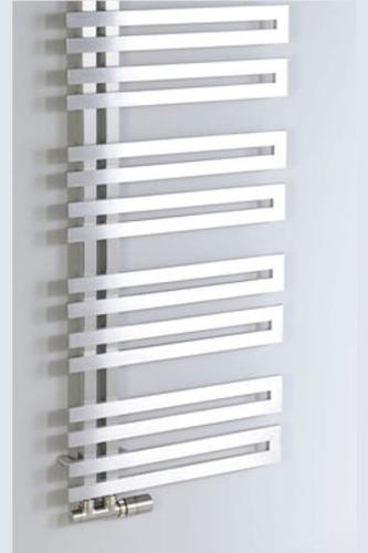Grzejnik łazienkowy 500 x 1500 mm stal nierdzewna szczotkowana 399 W VOLGA NR515 Sapho
