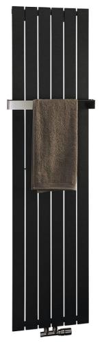Grzejnik łazienkowy 450 x 1800 mm łupkowy ze strukturą 910 W COLONNA IR147 Sapho