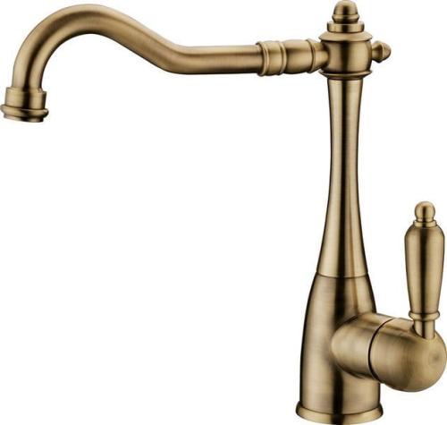 Bateria zlewozmywakowa stojąca brąz KAYRA K1053 Sapho