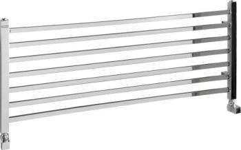 Grzejnik łazienkowy 450 x 1000 mm chrom 295 W METRO 0411-10 Sapho