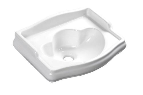 Umywalka ceramiczna 41 x 30 cm biały RETRO 103301 Kerasan