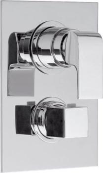 Bateria prysznicowa podtynkowa termostatyczna 3-funkcyjna DIMY DM393 Sapho