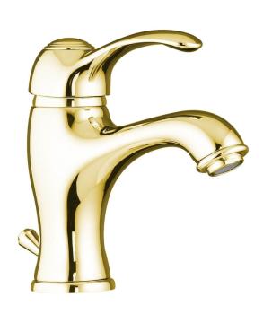 Bateria umywalkowa stojąca złoto KIRKE KI02Z Sapho