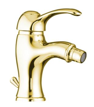 Bateria bidetowa stojąca złoto KIRKE KI03Z Sapho