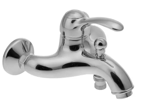 Bateria wannowa ścienna chrom połysk KIRKE KI10C Sapho