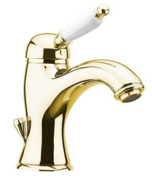 Bateria umywalkowa stojąca złoto KIRKE KI02BZ Sapho