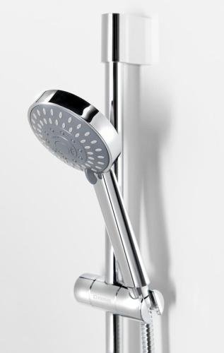 Zestaw natryskowy do baterii ściennej chrom połysk AMY 1202-20 Sapho słuchawka