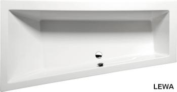 Wanna akrylowa asymetryczna 180 x 90 cm (lewa) ANDRA 72872 Polysan