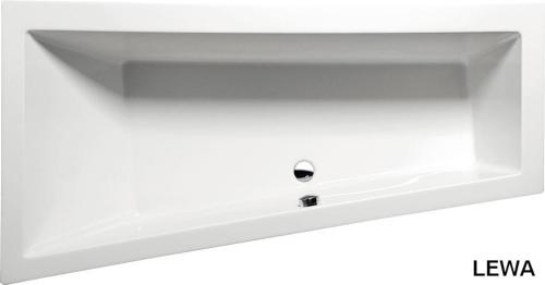 Wanna akrylowa asymetryczna 180 x 90 cm (lewa) ANDRA 72872 Polysan
