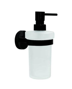 DARK Dozownik do mydła 250 ml czarny mat 104109010 Bemeta