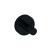 DARK Wieszaczek prosty czarny mat 104106020 Bemeta