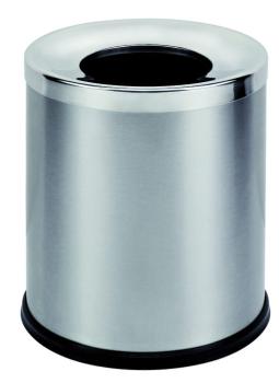 Kosz na śmieci 7,5l, stojący, bez pokrywy, połysk 150115161 Bemeta