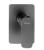 Bateria prysznicowa podtynkowa czarny mat SPY PY41/15 Sapho
