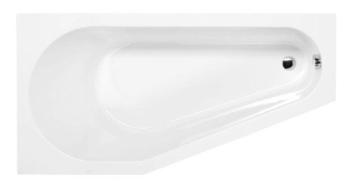 Wanna akrylowa asymetryczna 150x75 cm (lewa) TIGRA 72928 Polysan