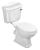 Kompakt WC ceramiczny odpływ poziomy ANTIK AK107 Aqualine