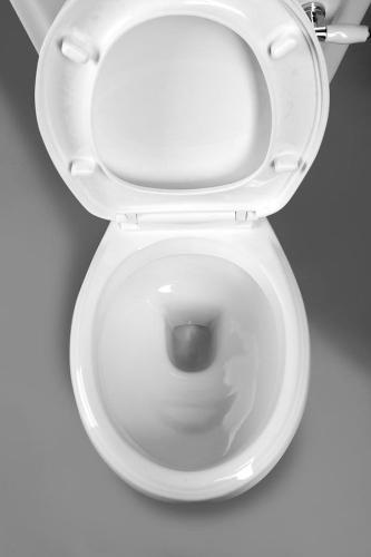 Kompakt WC ceramiczny odpływ poziomy ANTIK AK107 Aqualine
